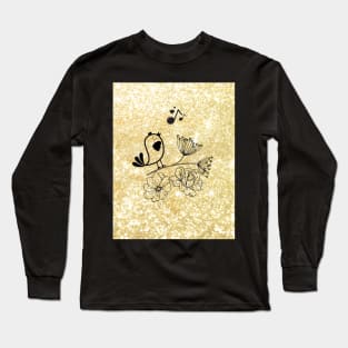 Glittering Bird Long Sleeve T-Shirt